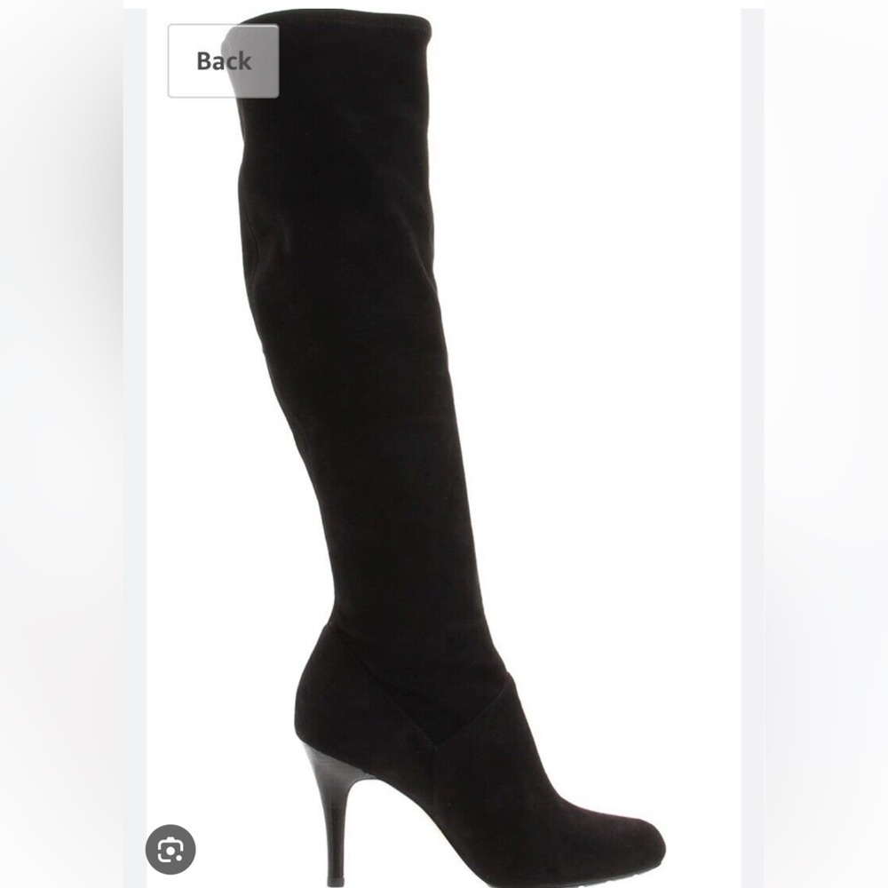 Cole Haan Air Talia Black Suede Boots